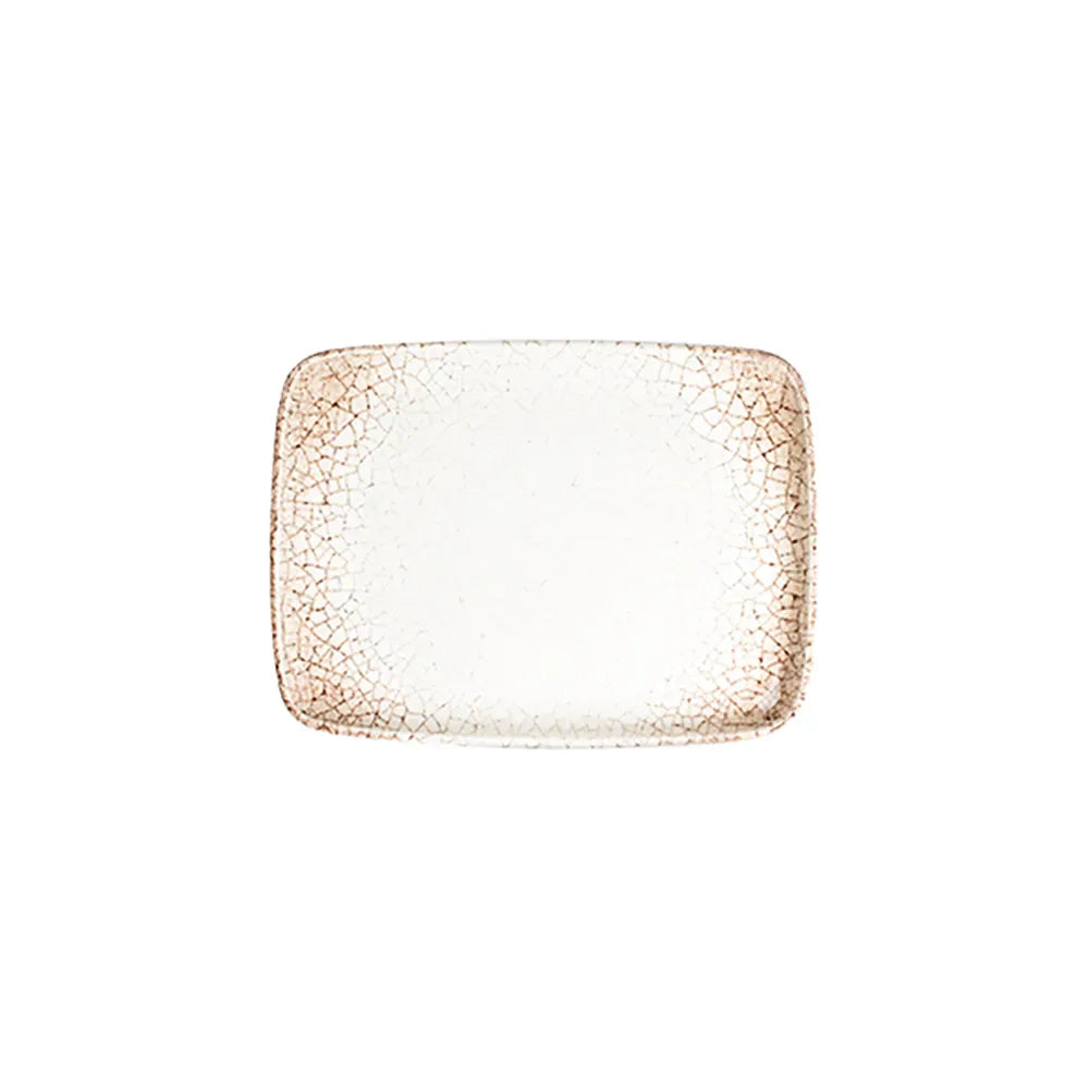 DESERTO QUADRO RECTANGULAR PLATE 31 CM (27 * 20) - 20003-151631 - ID FINE
