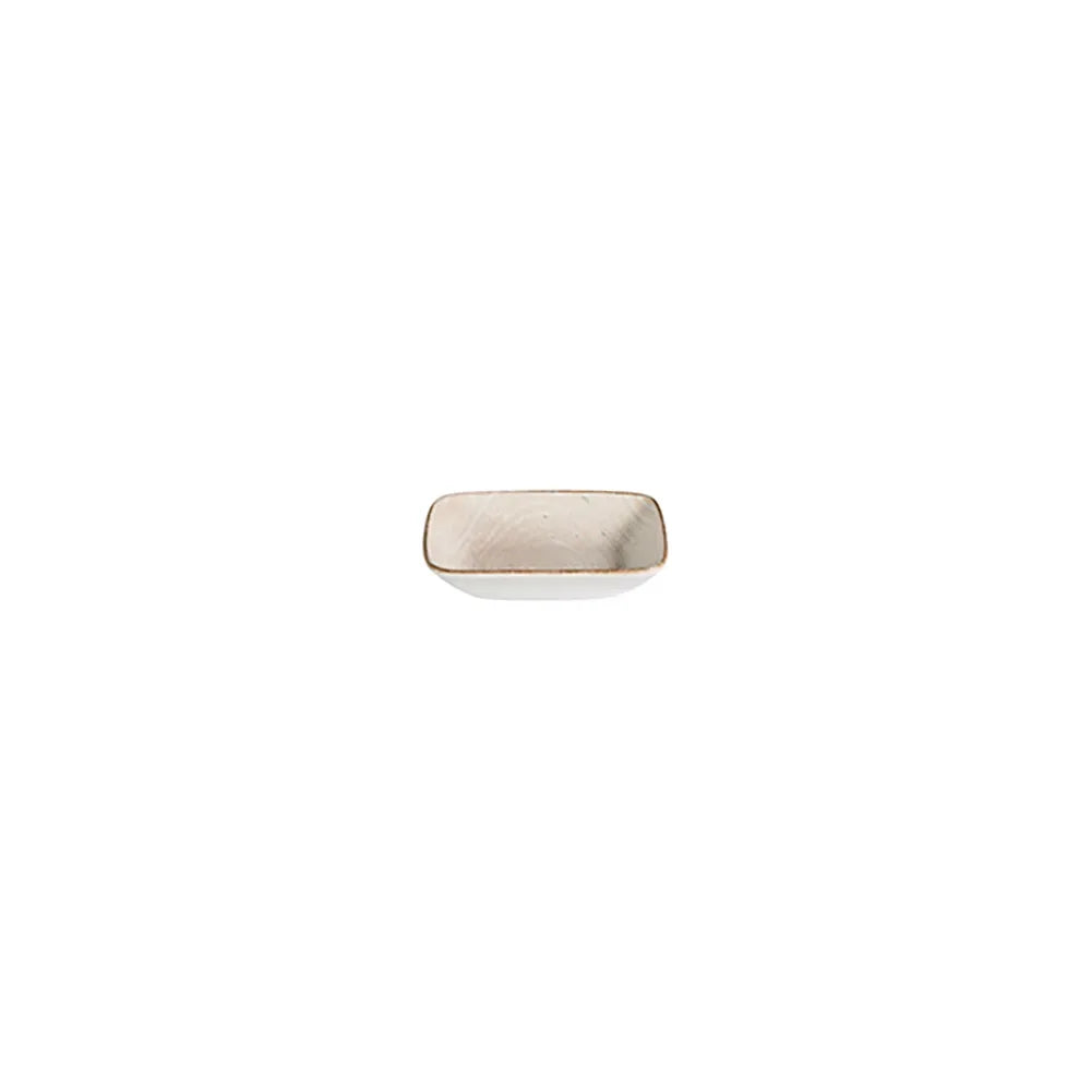 MOCHA QUADRO RECTANGULAR PLATTER 13 CM (12 * 8) - 20200-153113 - ID FINE