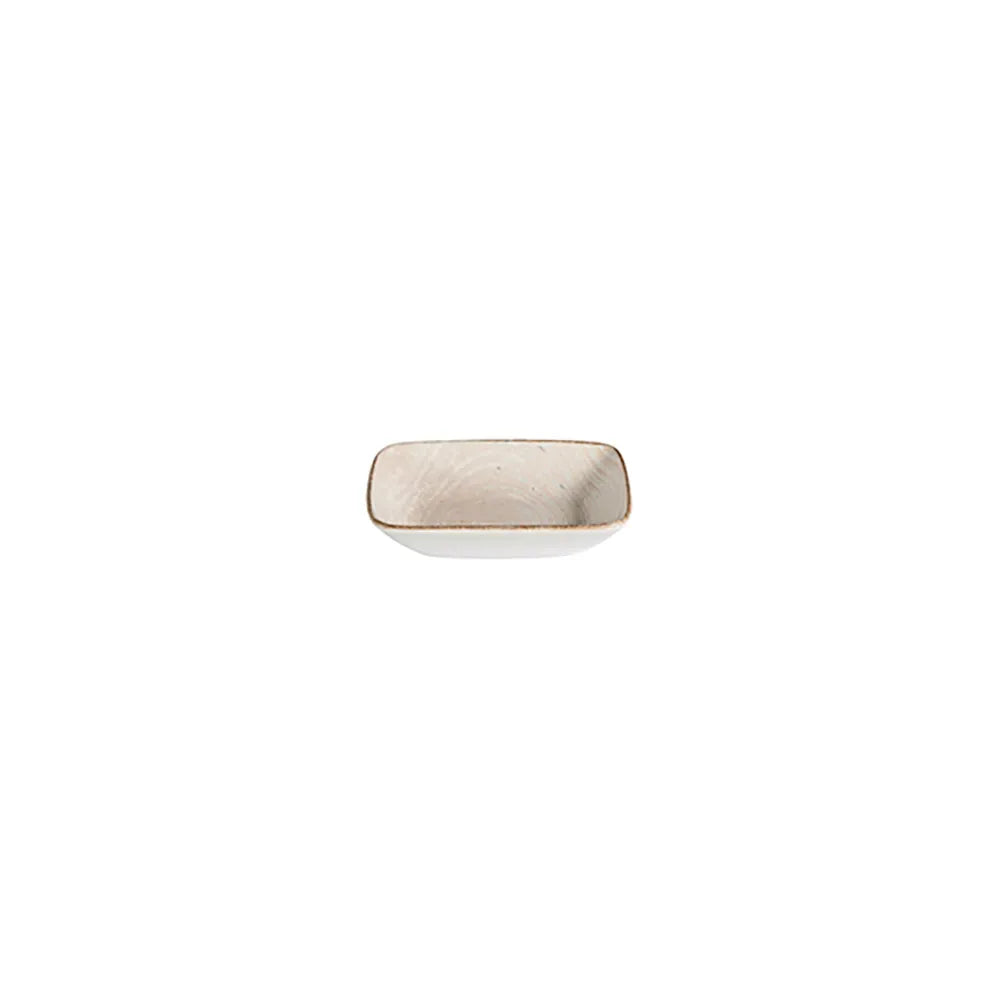 MOCHA QUADRO RECTANGULAR PLATTER 15 CM (14 * 10) - 20200-153115 - ID FINE