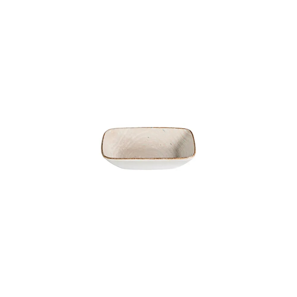 MOCHA QUADRO RECTANGULAR PLATTER 18 CM (17 * 12) - 20200-153118 - ID FINE