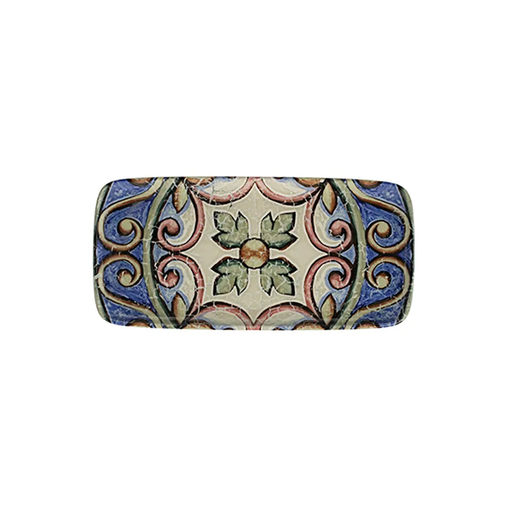 AMALFI QUADRO RECTANGULAR PLATE 35 CM (34 * 16) - 20203-151635 - ID FINE