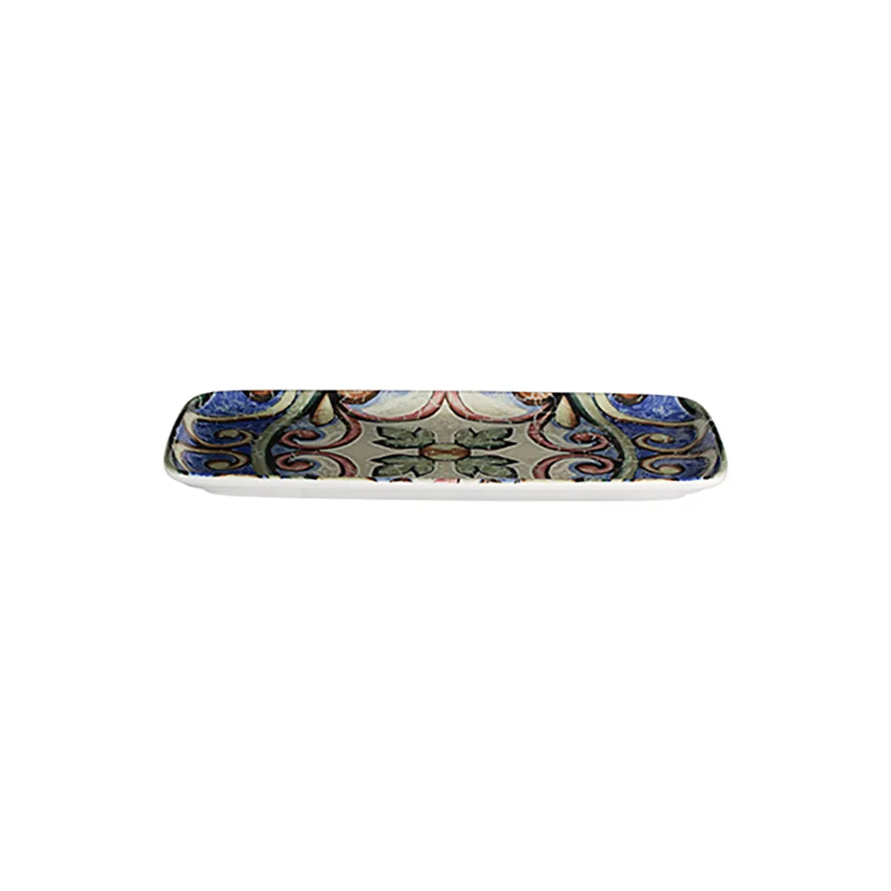 AMALFI QUADRO RECTANGULAR PLATE 35 CM (34 * 16) - 20203-151635 - ID FINE
