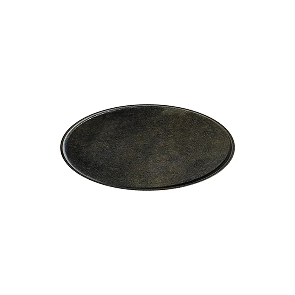 VISTO BLACK STOLT PIATTO OVALE 32 CM - 20255-163032 - ID FINE