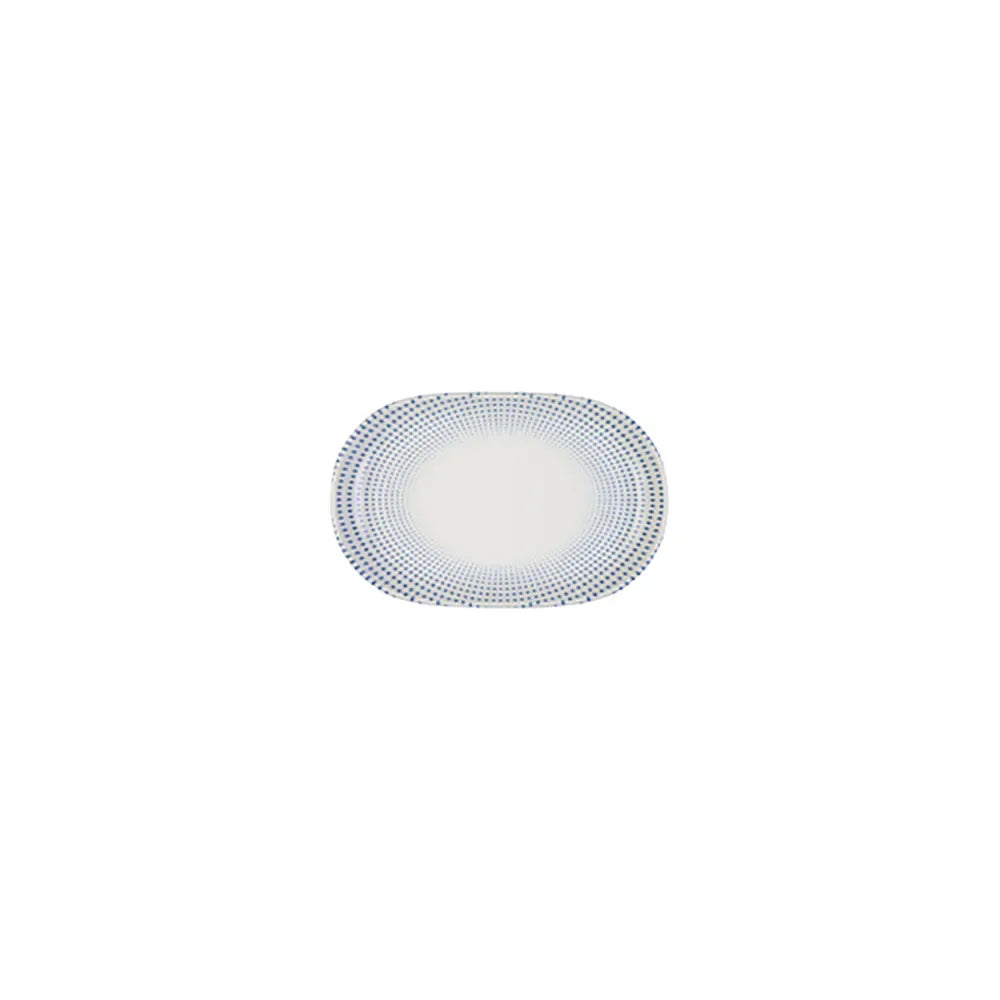 HARMONY BLUE MAGNUS PIATTO OVALE 18 CM - 20307-143018 - ID FINE