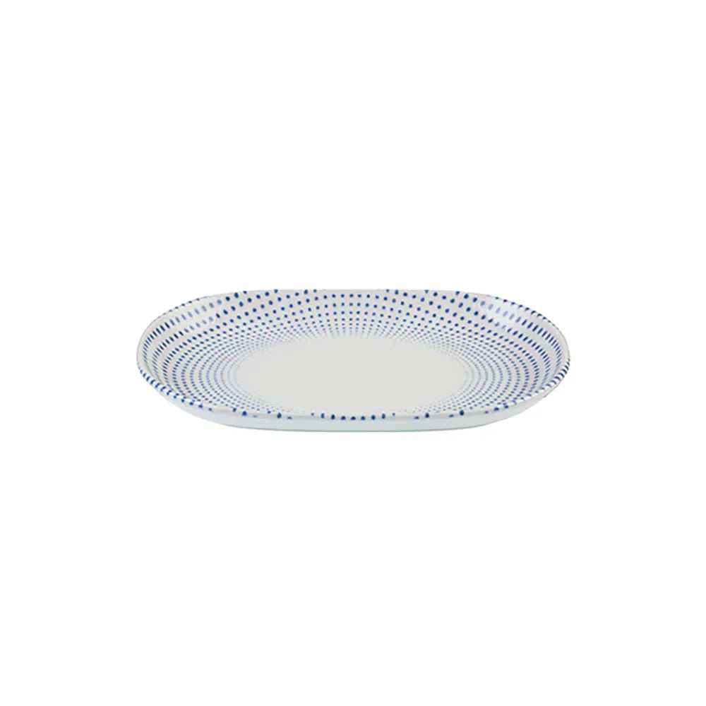 HARMONY BLUE MAGNUS PIATTO OVALE 33 CM - 20307-143033 - ID FINE