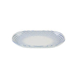 HARMONY BLUE MAGNUS PIATTO OVALE 37 CM - 20307-143037 - ID FINE
