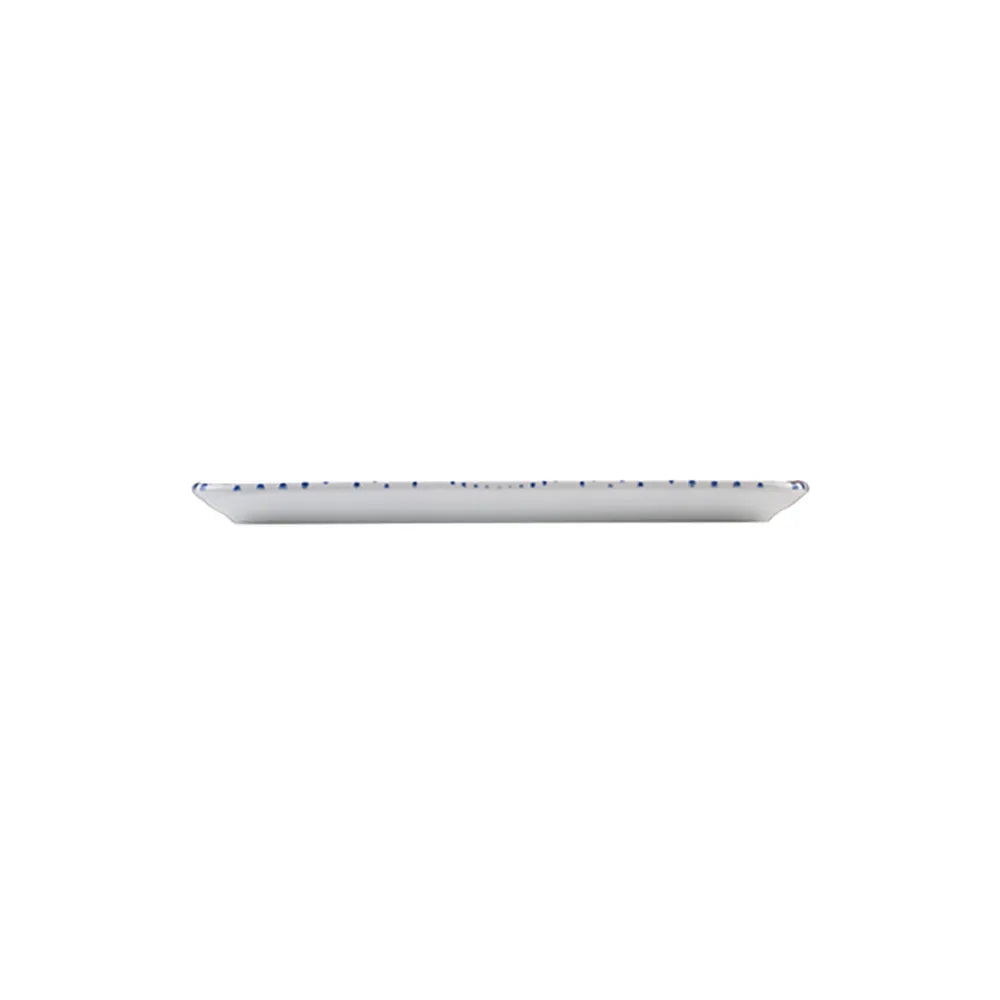 HARMONY BLUE QUADRO RECTANGULAR PLATE 37 CM (33 * 23) - 20307-151637 - ID FINE
