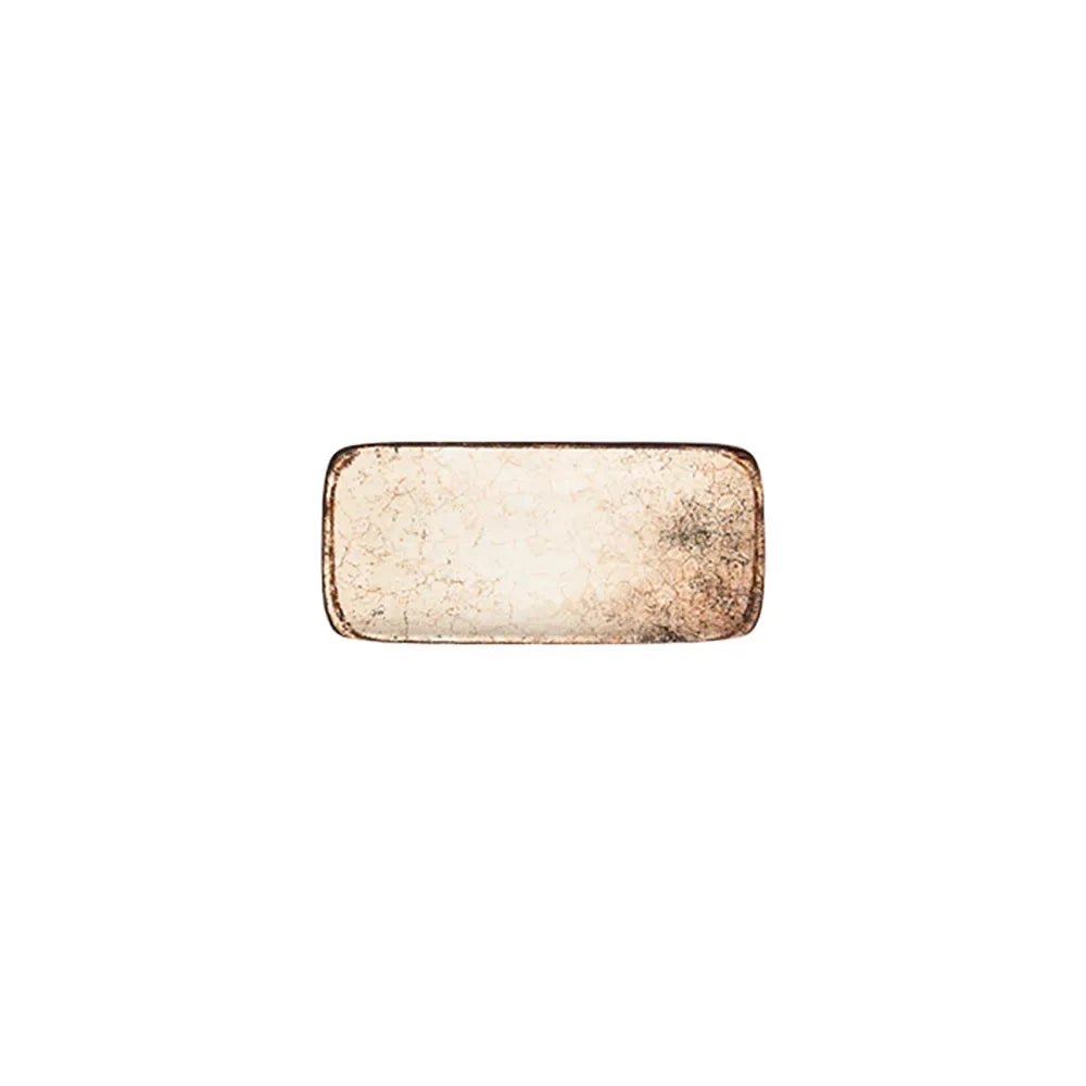 SCORIA QUADRO RECTANGULAR PLATE 22 CM (22 * 10) - 20321-151622 - ID FINE