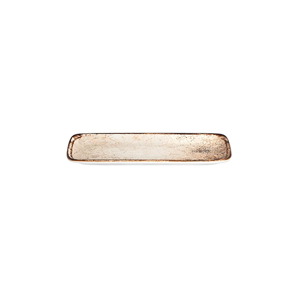 SCORIA QUADRO RECTANGULAR PLATE 30 CM (30 * 11) - 20321-151630 - ID FINE