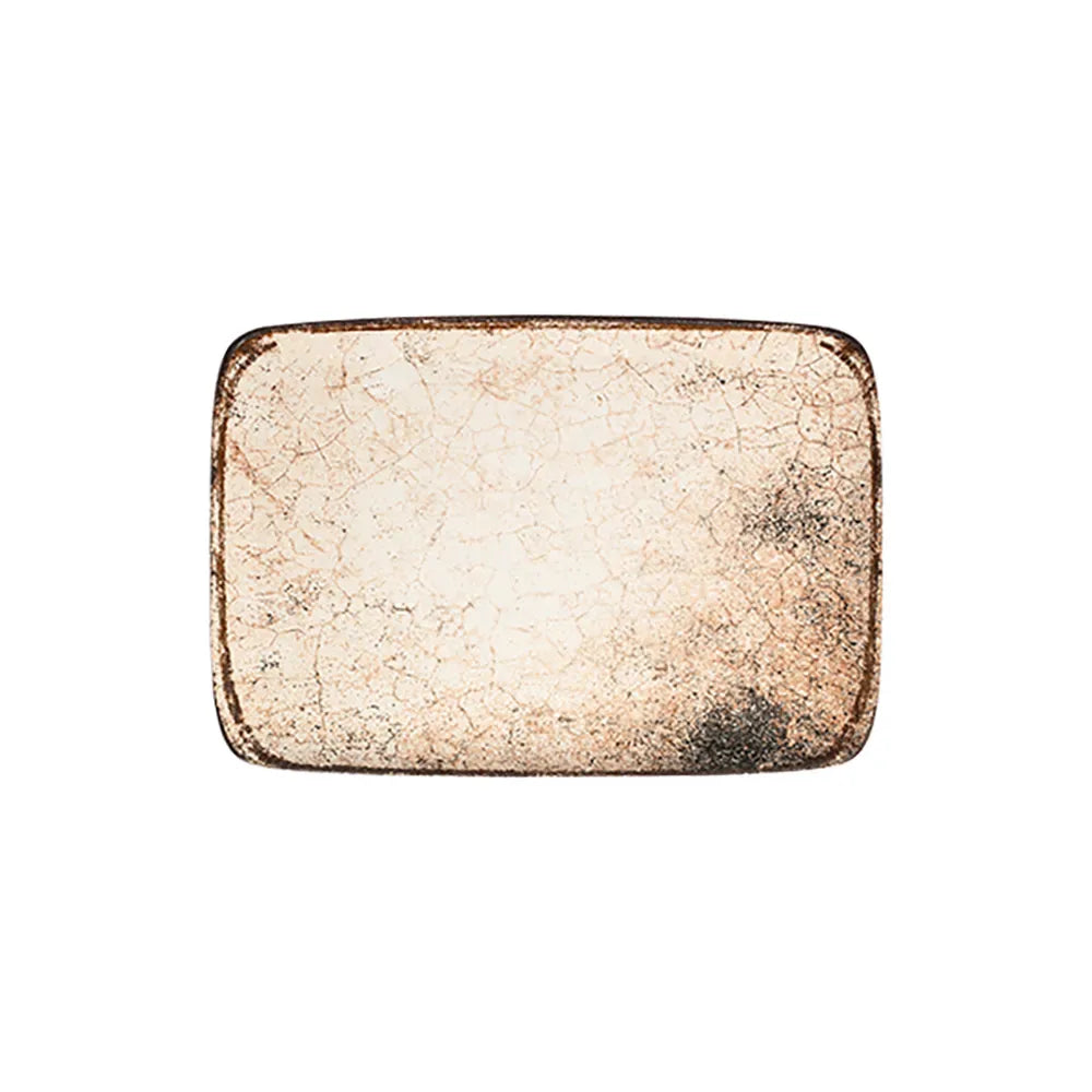 SCORIA QUADRO RECTANGULAR PLATE 37 CM (33 * 23) - 20321-151637 - ID FINE