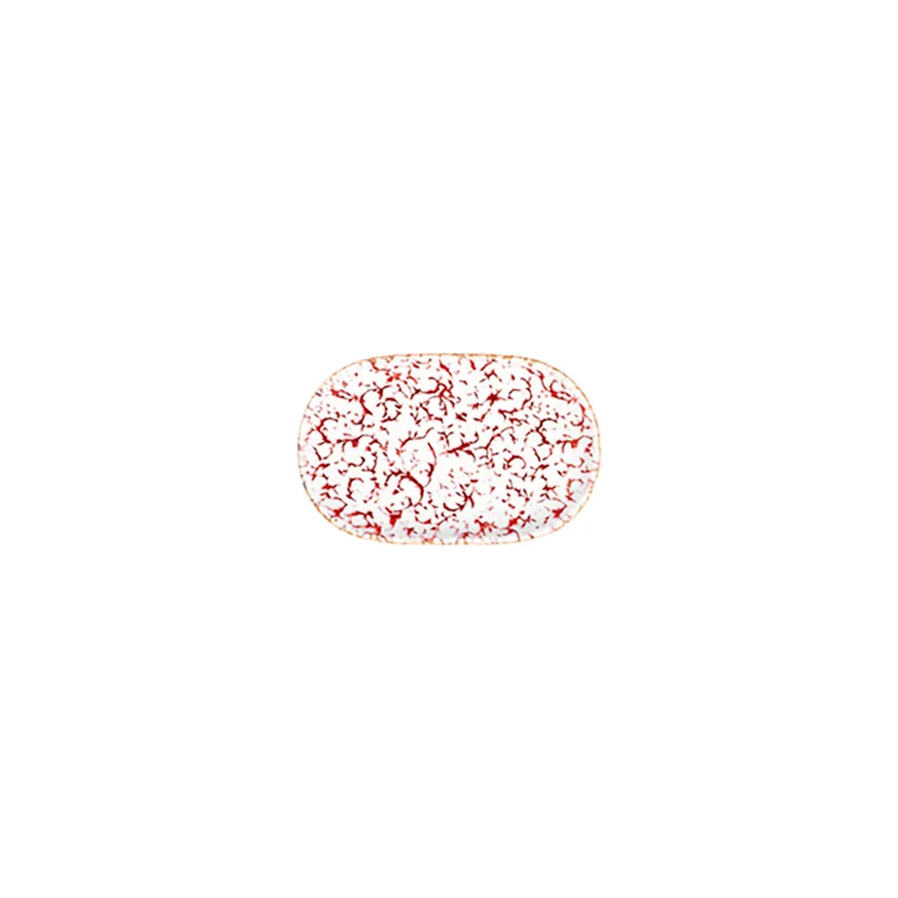 VENECIA MAROON MAGNUS PIATTO OVALE 18 CM - 20643-143018 - ID FINE