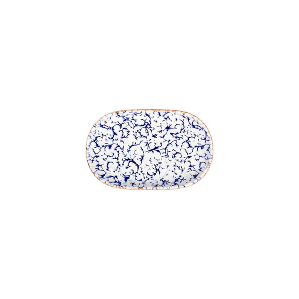 VENECIA NAVY MAGNUS PIATTO OVALE 23 CM - 21174-143023 - ID FINE