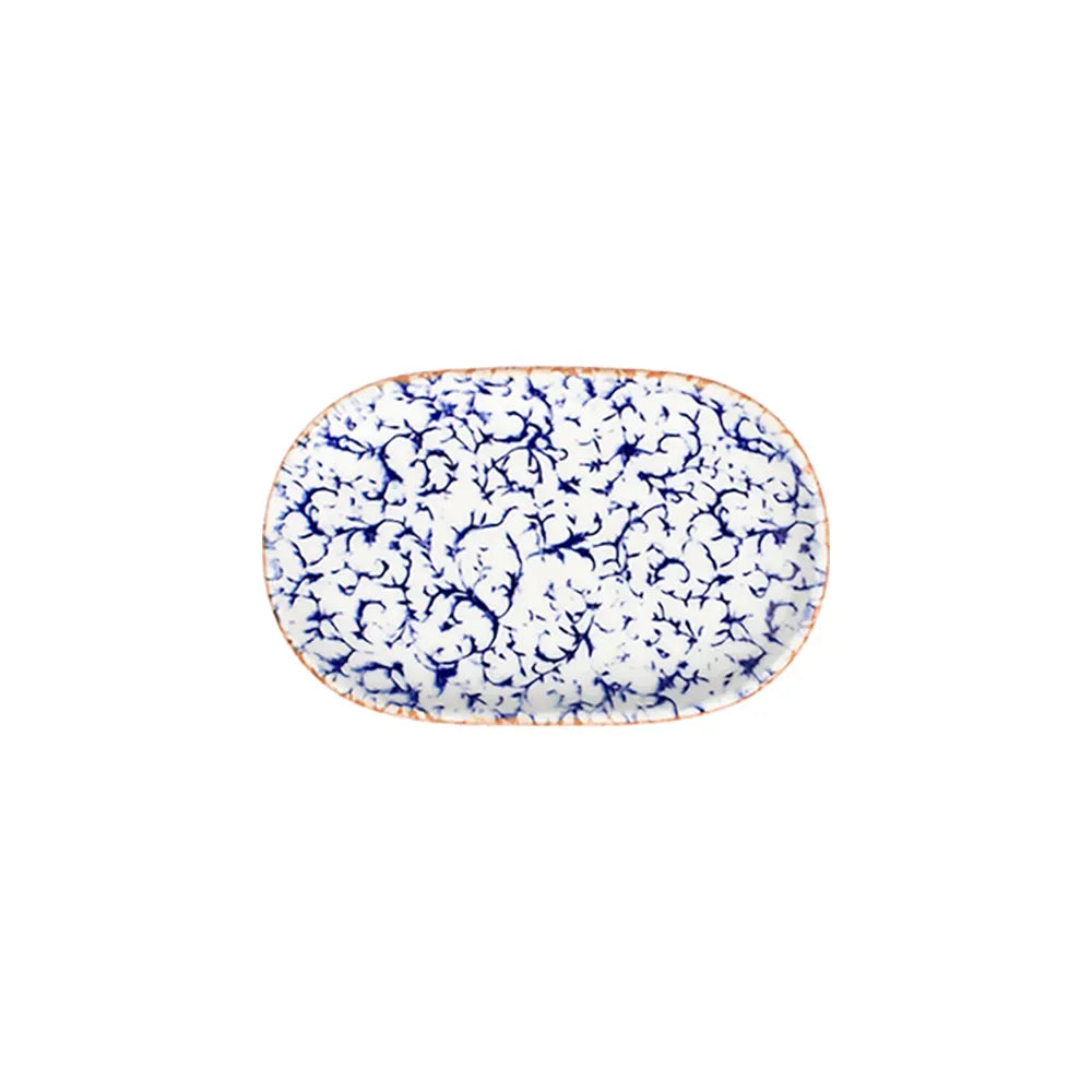 VENECIA NAVY MAGNUS PIATTO OVALE 28 CM - 21174-143028 - ID FINE