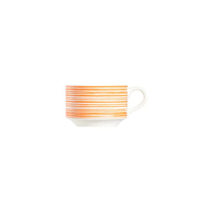 FRESH ORANGE JOKER STACKABLE COFFEE CUP 270 CC - 90012-324527 - ID FINE