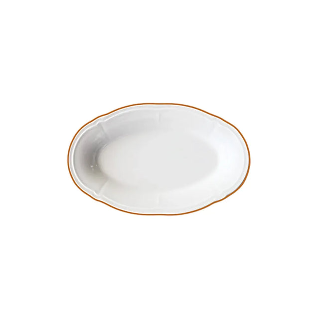 MUSTARD LINE FULYA PIATTO OVALE 21 CM - FLY21OKY300RIM - ID FINE
