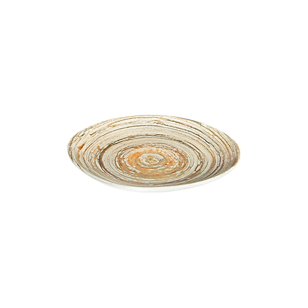 SWIRL SAND PEBBLE PIATTO PIANO 21 CM - PBL21DZ-ID1000 - ID FINE