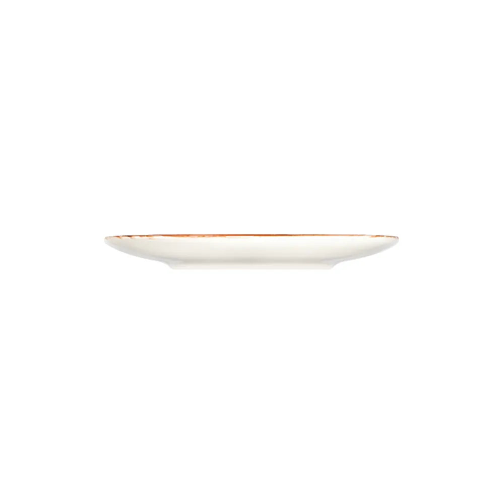 SWIRL TERRACOTTA PEBBLE PIATTO PIANO 21 CM - PBL21DZ-ID1002 - ID FINE