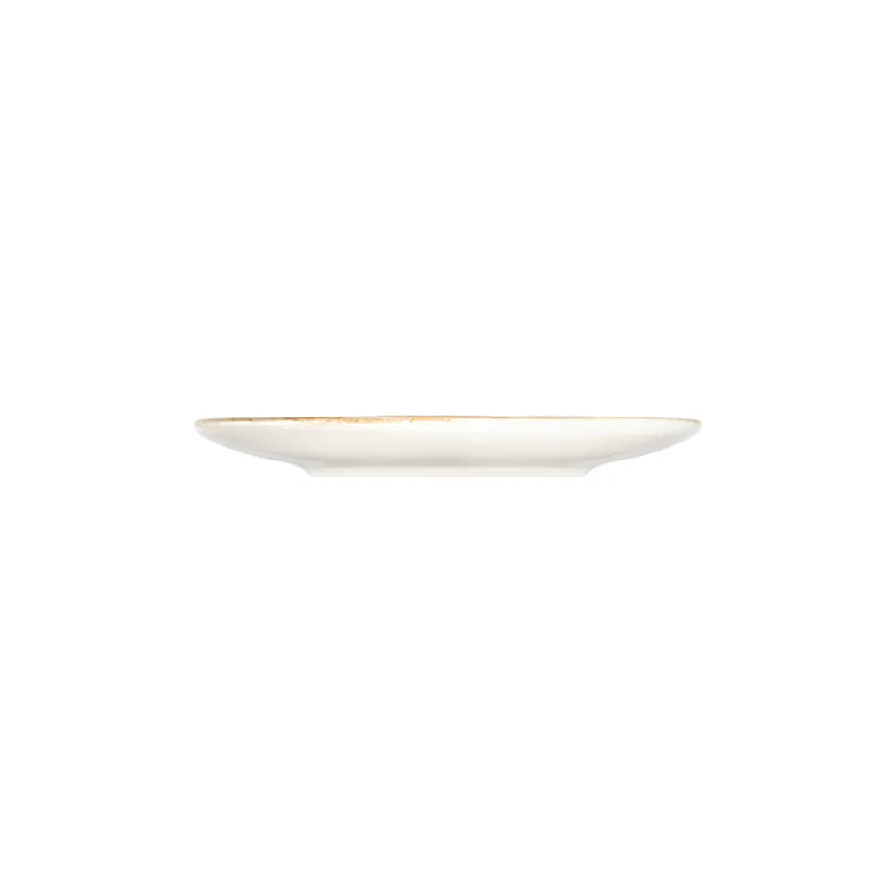 SWIRL MUSTARD PEBBLE PIATTO PIANO 21 CM - PBL21DZ-ID1003 - ID FINE