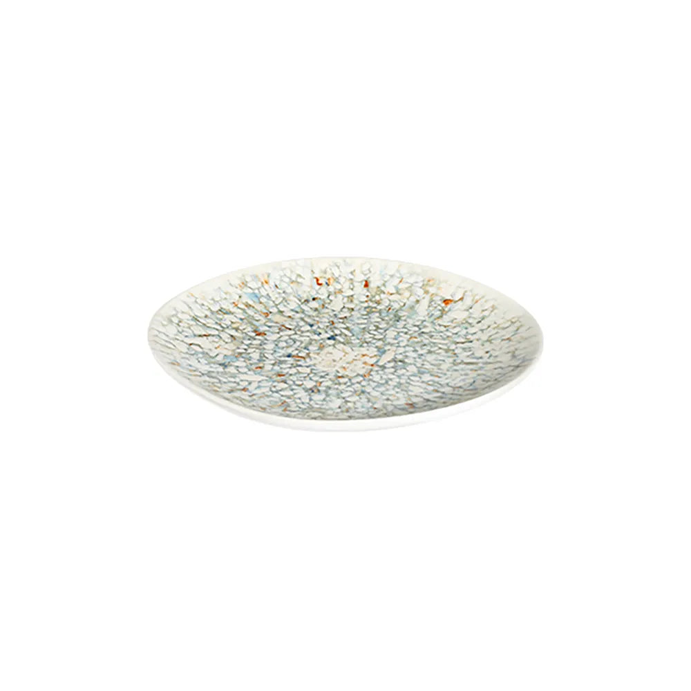 MOSAIC TURQUOISE PEBBLE PIATTO PIANO 21 CM - PBL21DZ-ID1008 - ID FINE
