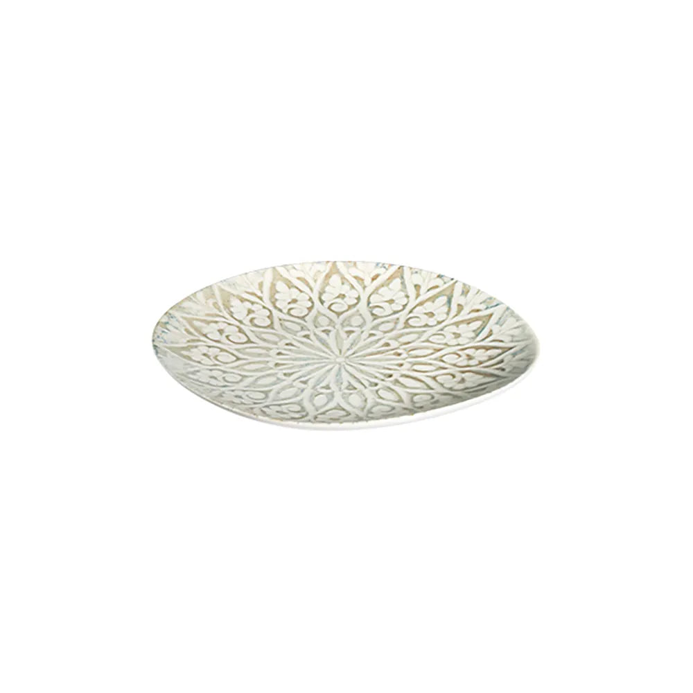 GRANADA SAND PEBBLE PIATTO PIANO 21 CM - PBL21DZ-ID1014 - ID FINE
