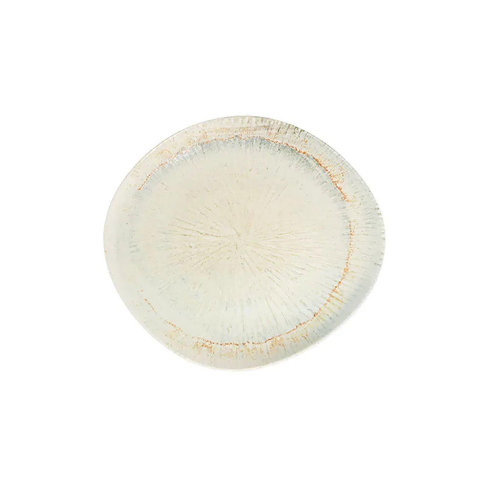 ZEN SAND PEBBLE PIATTO PIANO 21 CM - PBL21DZ-ID1021 - ID FINE