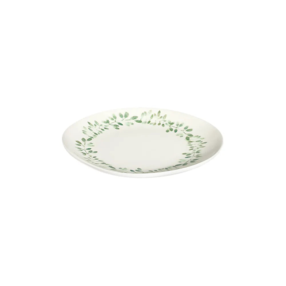 GARDEN GREEN  PEBBLE PIATTO PIANO 21 CM - PBL21DZ-ID1023 - ID FINE