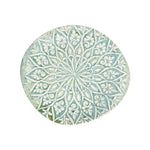 GRANADA TURQUOISE PEBBLE PIATTO PIANO 27 CM - PBL27DZ-ID1016 - ID FINE