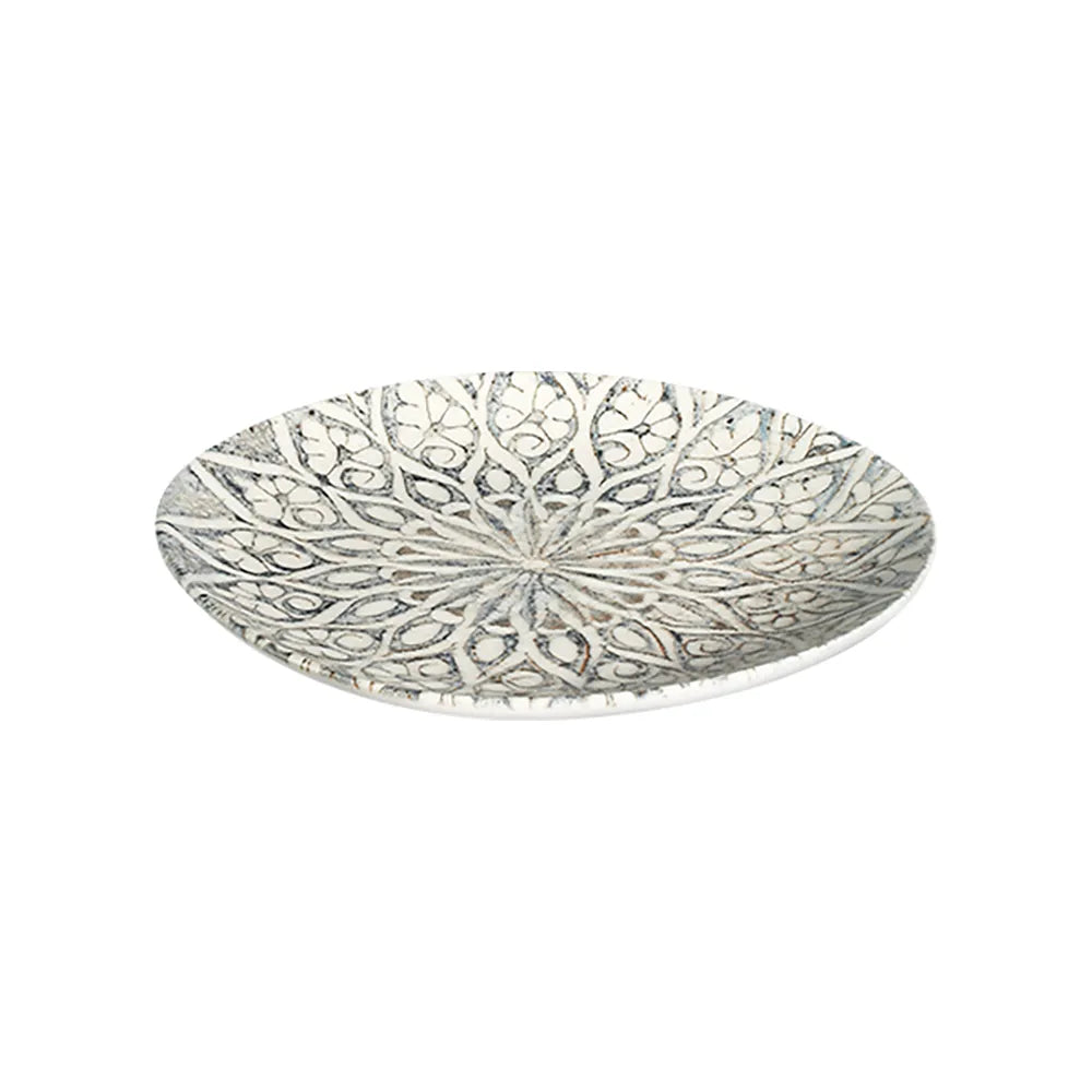 GRANADA GREY PEBBLE PIATTO PIANO 27 CM - PBL27DZ-ID1017 - ID FINE