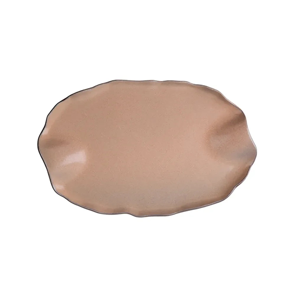 TAUPE SONNET PLATTER 33 CM - TAU-SNTKT33 - ID FINE