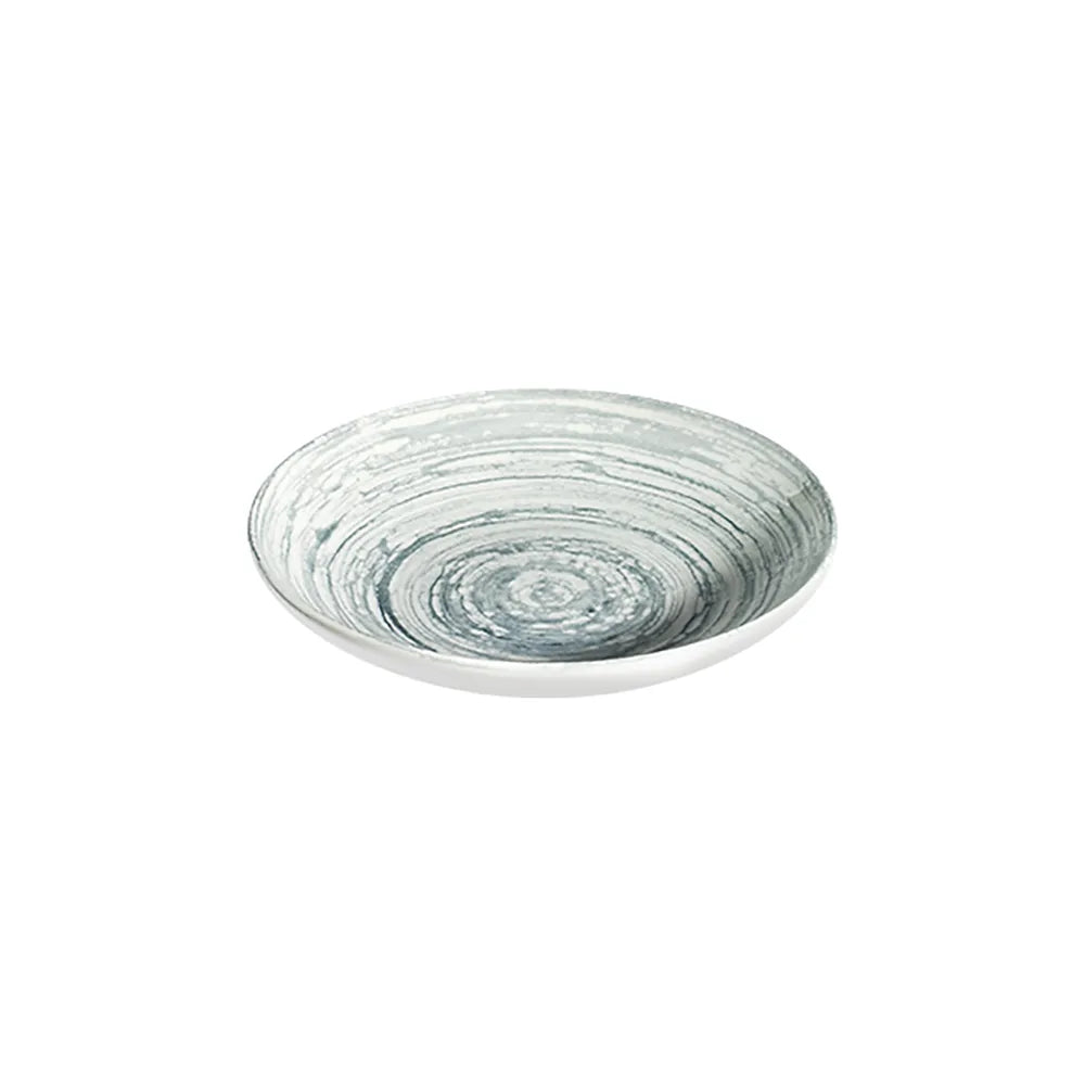 SWIRL GREY TUVAL PIATTO FONDO 20 CM - TVL20CK-ID1001 - ID FINE