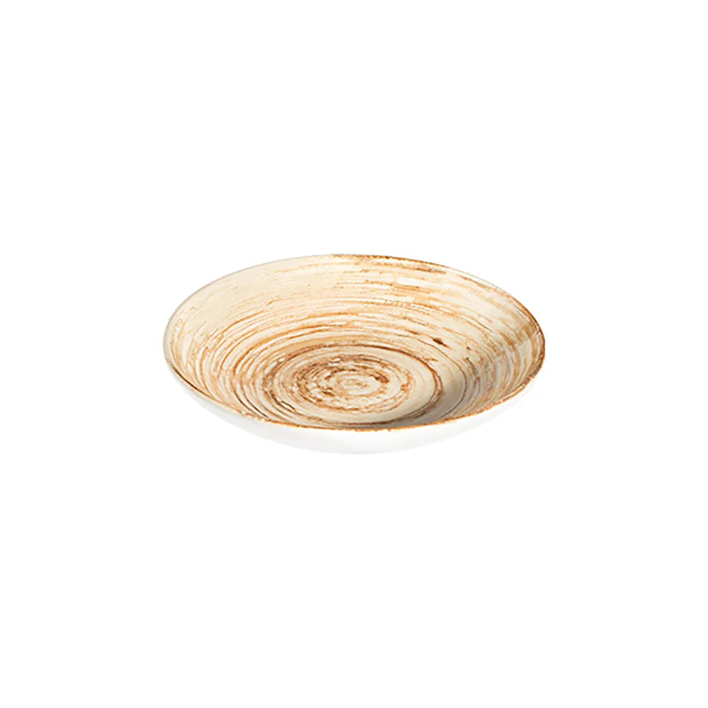 SWIRL MUSTARD TUVAL PIATTO FONDO 20 CM - TVL20CK-ID1003 - ID FINE