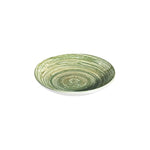 SWIRL GREEN TUVAL PIATTO FONDO 20 CM - TVL20CK-ID1004 - ID FINE