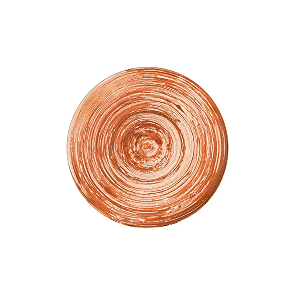 SWIRL TERRACOTTA TUVAL PIATTO PIANO 20 CM - TVL20DZ-ID1002 - ID FINE