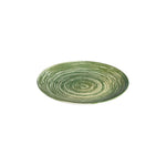 SWIRL GREEN TUVAL PIATTO PIANO 20 CM - TVL20DZ-ID1004 - ID FINE