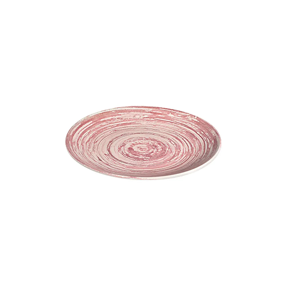 SWIRL PINK TUVAL PIATTO PIANO 20 CM - TVL20DZ-ID1006 - ID FINE