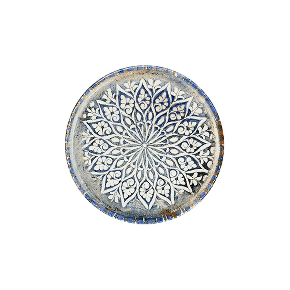 GRANADA BLUE  TUVAL PIATTO PIANO 20 CM - TVL20DZ-ID1015 - ID FINE