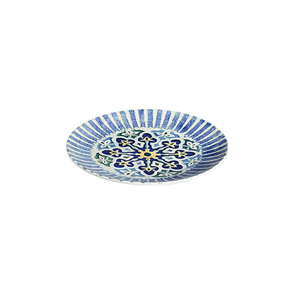 CORDOBA BLUE  TUVAL PIATTO PIANO 20 CM - TVL20DZ-ID1024 - ID FINE