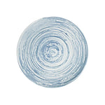 SWIRL BLUE TUVAL PIATTO PIANO 25 CM - TVL25DZ-ID1005 - ID FINE
