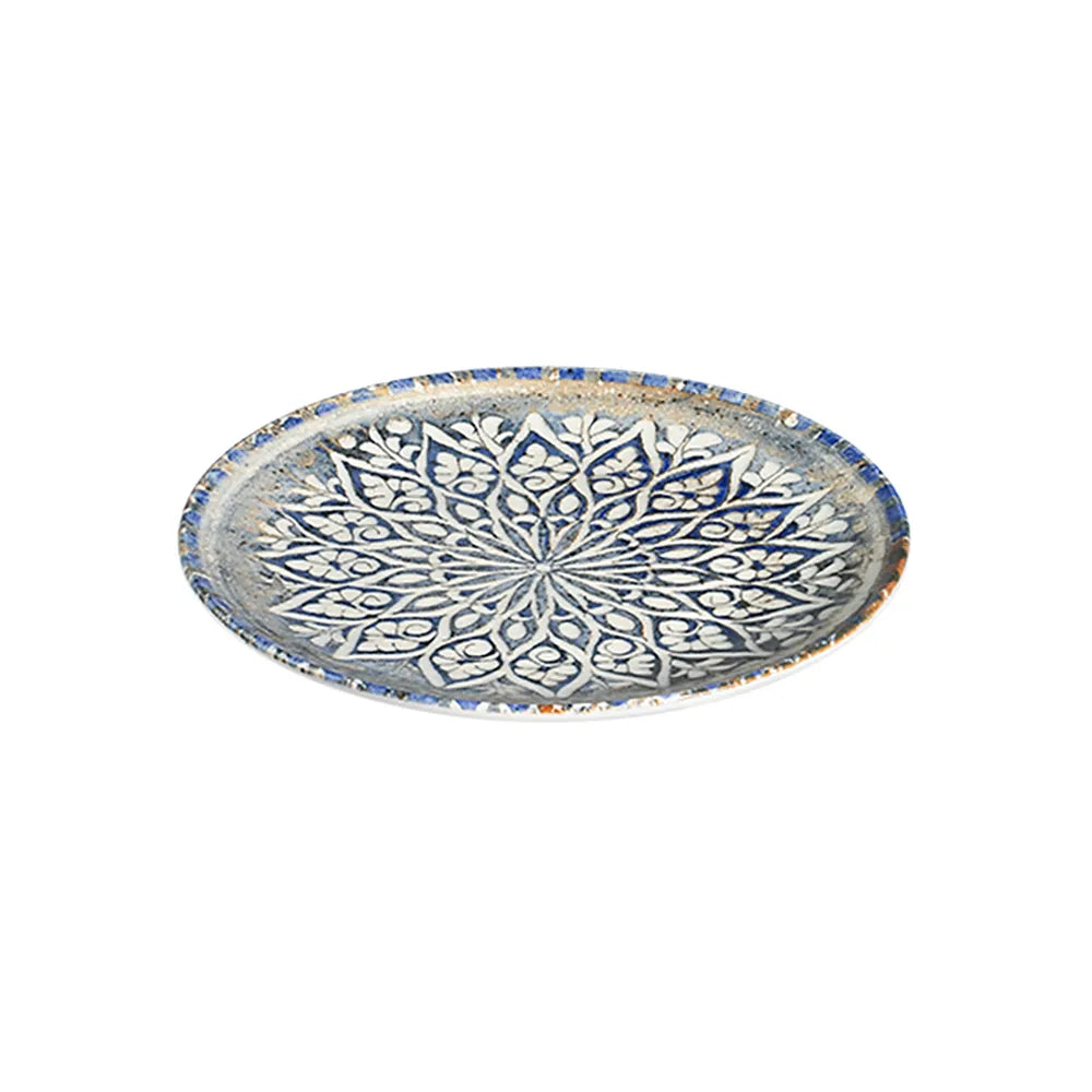 GRANADA BLUE TUVAL PIATTO PIANO 25 CM - TVL25DZ-ID1015 - ID FINE