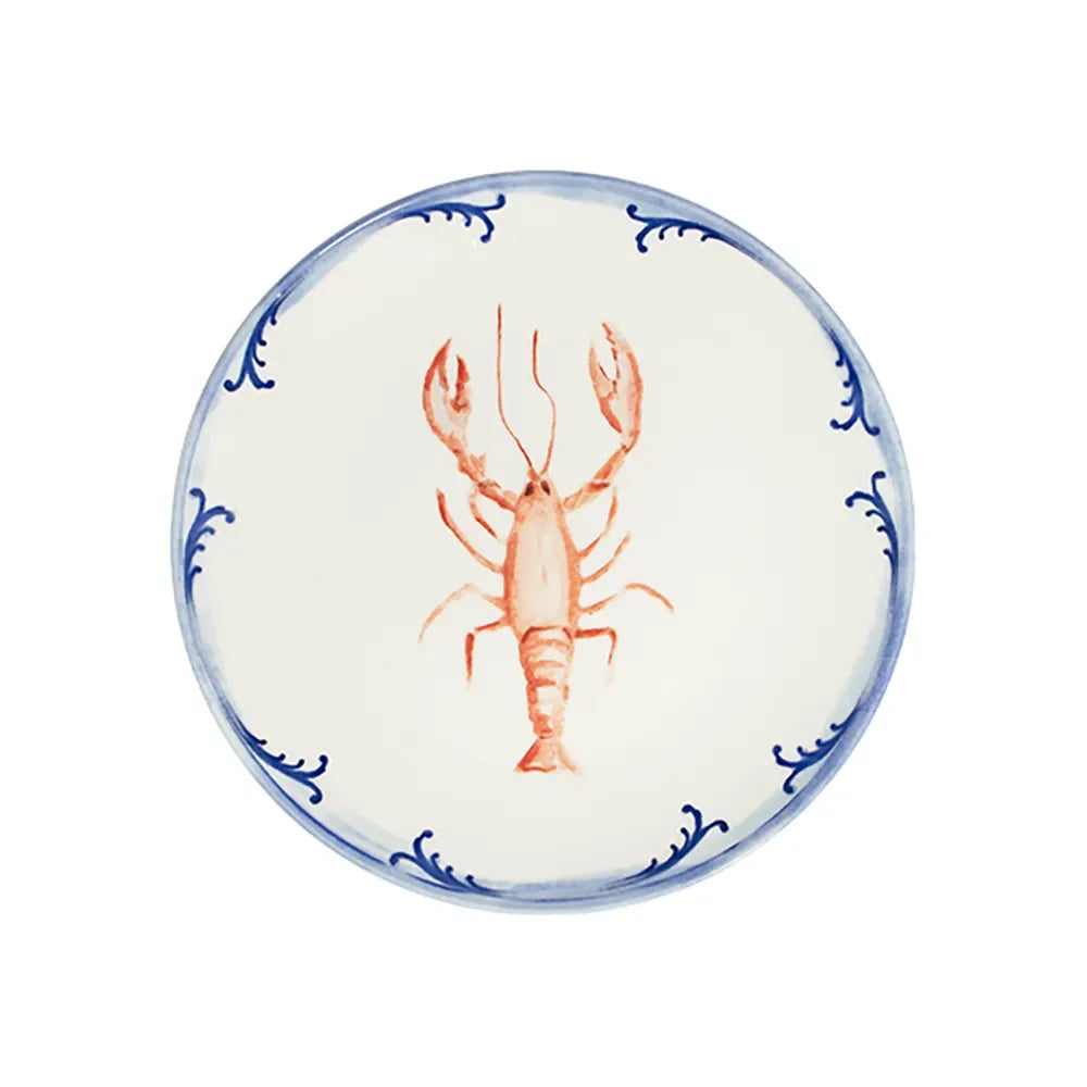 LOBSTER BLUE TUVAL PIATTO PIANO 25 CM - TVL25DZ-ID1019 - ID FINE