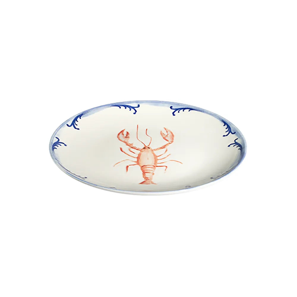 LOBSTER BLUE TUVAL PIATTO PIANO 25 CM - TVL25DZ-ID1019 - ID FINE