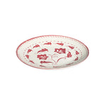 EDEN RED TUVAL PIATTO PIANO 25 CM - TVL25DZ-ID1028 - ID FINE