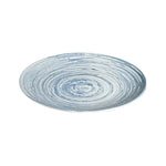 SWIRL BLUE TUVAL PIATTO PIANO 28 CM - TVL28DZ-ID1005 - ID FINE