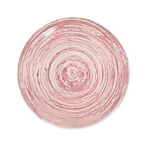 SWIRL PINK TUVAL PIATTO PIANO 28 CM - TVL28DZ-ID1006 - ID FINE