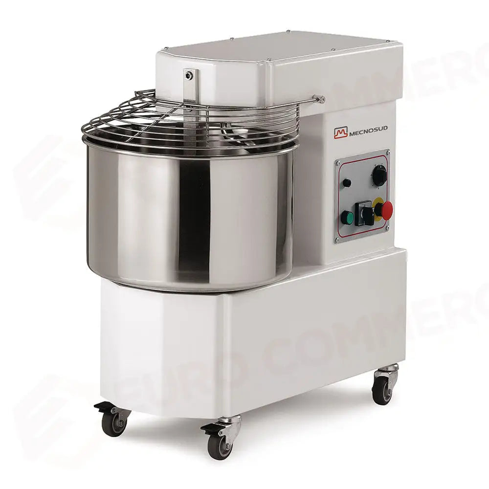 IMPASTATRICE A SPIRALE TESTA E VASCA FISSA KG. 12 V.230/50-60/1 - KG - IM12M - MECNOSUD
