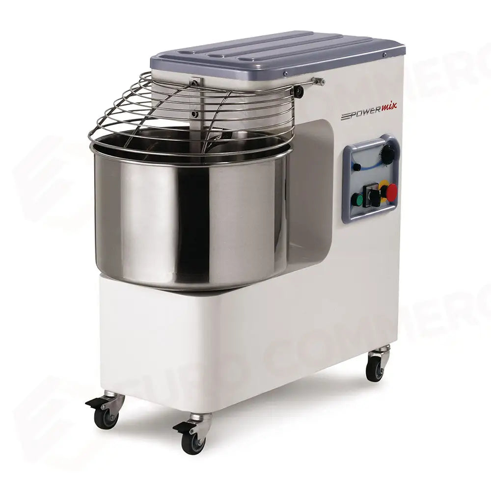 IMPASTATRICE A SPIRALE TESTA E VASCA FISSA KG. 12 V.400/50/3 2 VEL. - KG - PK12D - MECNOSUD
