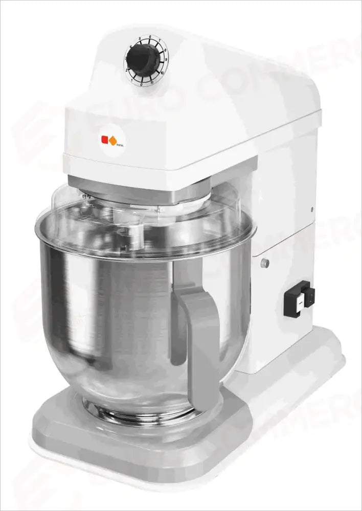 IMPASTATRICE PLANETARIA DA BANCO 7 LT IN ACCIAIO INOX - Attrezzatura