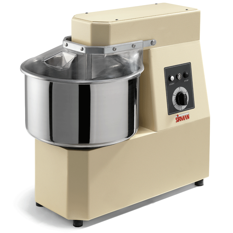 IMPASTATRICE PIZZA A SPIRALE TESTA FISSA - HERCULES 50 Y14  TIMER    2V. CE 380 TF - 40875313 - SIRMAN