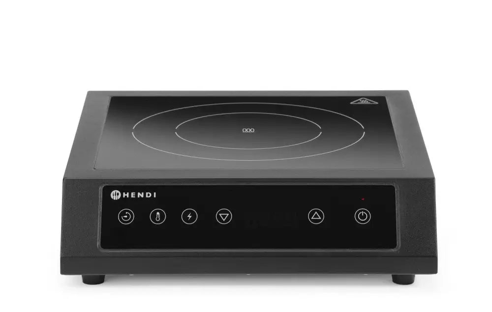 INDUZIONE 3500 D XL NERO 220-240V/3500W 355X400X(H)100MM - HENDI