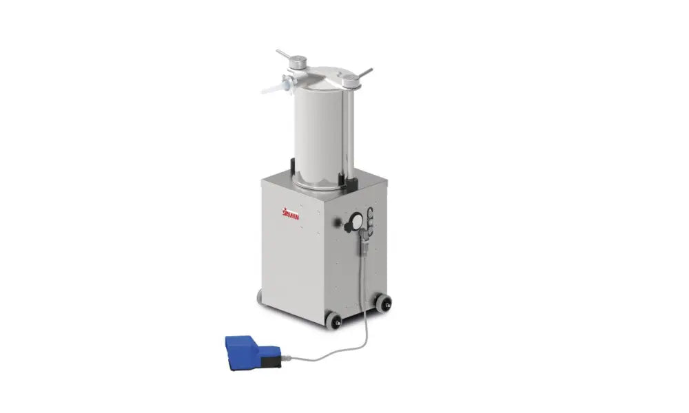 INSACCATRICE IDRAULICA VERTICALE - IS 25 IDRAMATIC CE 230 MN - 40153022 - SIRMAN - MACCHINE LAVORAZIONE CARNE